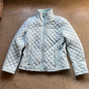 Light Blue Quilted Calvin Klein Jacket